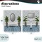 Stupell Industries Bathroom's Restful Wash 2pc Wall Plaque Set, design by Marcus Prime